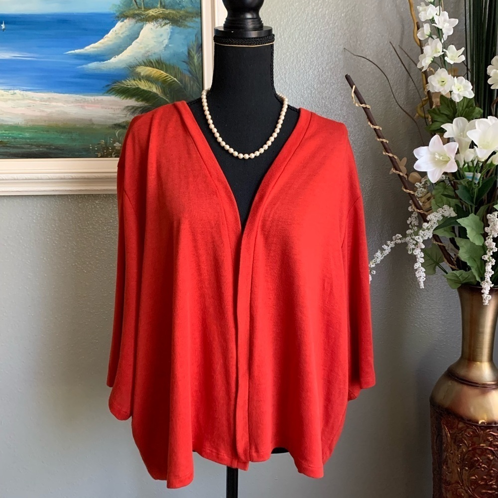 Northstyle Red Cardigan Size 3XL